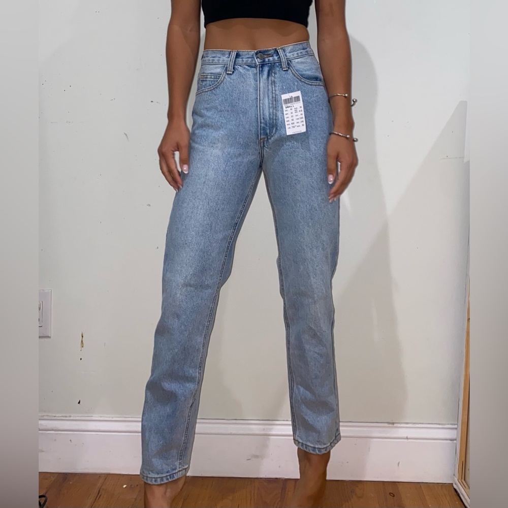 High waisted Brandy Melville jeans